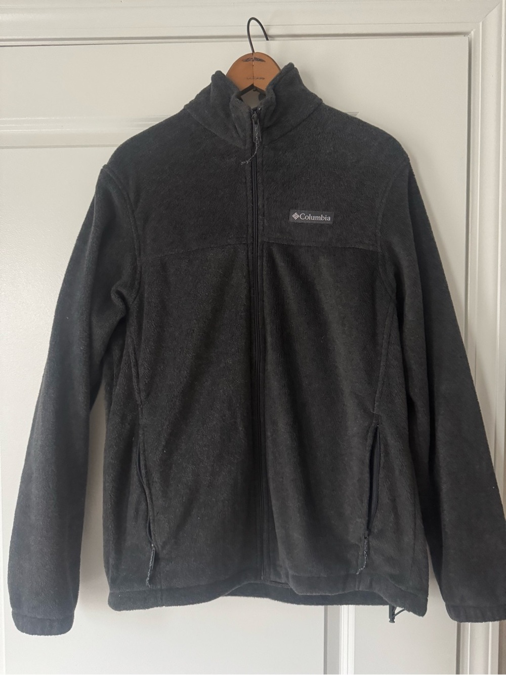 Columbia Black Full-Zip Polar Fleece Jacket